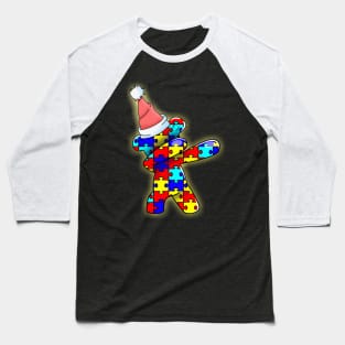 Dare To Be Yourself Dabbing Christmas Bear Baseball T-Shirt